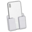 Suporte mural adesivo Bescita para telefone, fixação fácil na parede, ideal para organizar dispositivos móveis em ambientes internos
