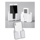 Suporte mural adesivo para telefone Bescita, instalação ampla, fixação firme, ideal para fixar dispositivos móveis na parede.
