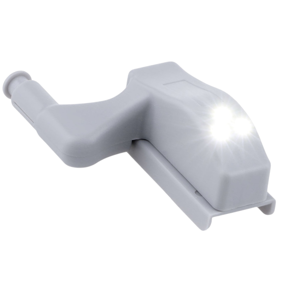 Conjunto de 3 luminárias LED para charnières Eastjing luz branca fria, iluminação discreta para móveis e armários.