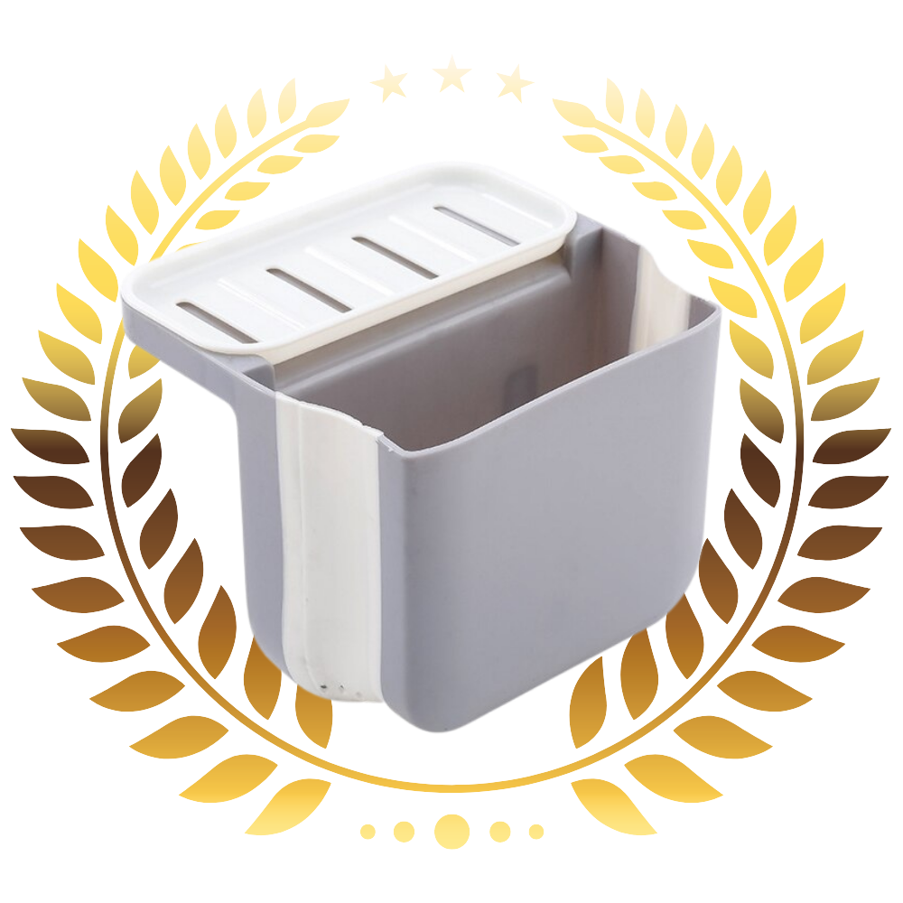 Filtro de resíduos e suporte de esponja Pakewalm para utensílios de cozinha, resistente e funcional para organização da pia.