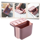 Filtro de resíduos e suporte de esponja Pakewalm, utensílios de cozinha para facilitar a limpeza da pia e organização.