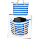 Suporte para alimentos e bebidas Wrea, sacola de praia para vinho com grande capacidade, ideal para levar bebidas ao litoral.