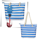 Suporte de alimentos e bebidas Wrea para praia, saco para vinho e objetos, design discreto e portátil para uso ao ar livre