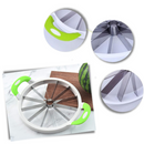 Cortador de melancia e frutas da marca 7Techmall, utensílio de cozinha para cortar melancia e outras frutas facilmente