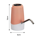 Bomba elétrica Danjastic para distribuição e filtragem de água, com design compacto e conexão de fluxo eficiente.