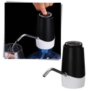 Bomba de água elétrica Danjastic, distribuidor e filtro de água, com acabamento em plástico branco e botões de controle.