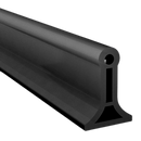 Faixa de silicone para vedação de água, acessório de banheiro da marca Sufanic, preta, usada para evitar vazamentos.