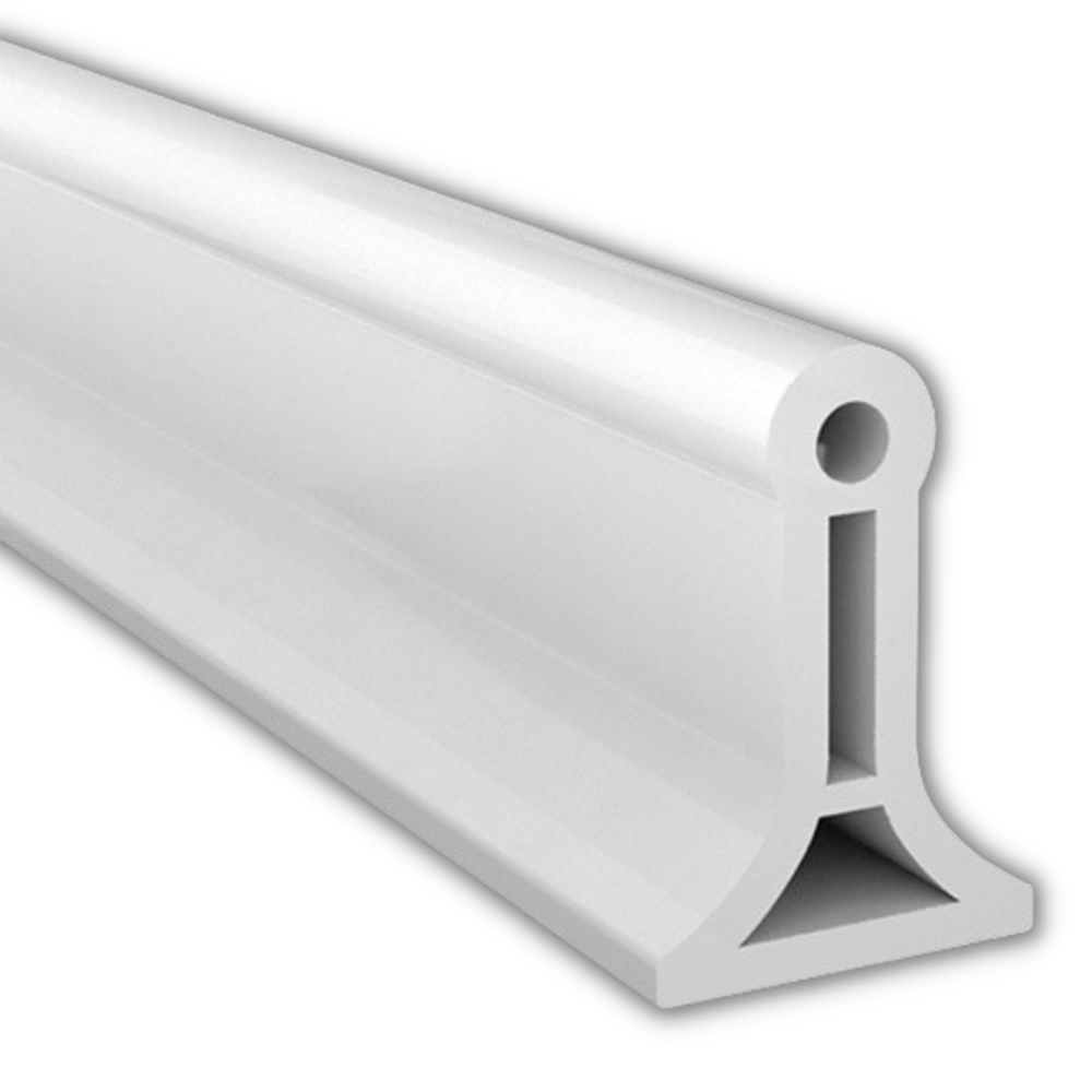 Faixa de silicone branca para vedação de água, acessório de banheiro Sufanic para evitar vazamentos.