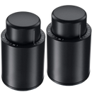 Par de tampas de ar para garrafas de vinho Cusimax, acessórios de bar para vedar e preservar vinho aberto.