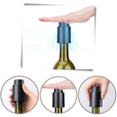 Vedante de ar para garrafas de vinho Cusimax, acessório de bar para vedar e conservar vinho aberto.