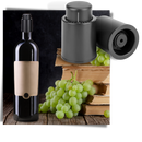 Tampador de ar para garrafas de vinho da marca Cusimax, acessório de bar para vedar e preservar o vinho.