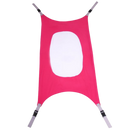 Balançoire de bebê em formato de hamac rosa da Baby Grand, ideal para crianças pequenas, com estrutura confortável e segura.