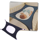 Balançoire hamac para bebê Baby Grand, assento confortável de tecido, suspensa por cordas, ideal para bebés recém-nascidos.