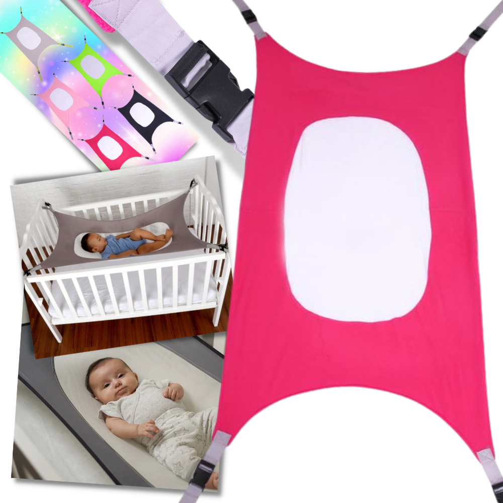 Cadeirinha de balanço para bebê da marca Baby Grand, com assento acolchoado e estrutura de suporte para diversão segura.