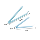 Conjunto de 15 clips de vedação para sacos de alimentos, marca Colcolo, usados para armazenar alimentos de forma segura.