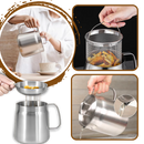 Panela de fritura em aço inoxidável 2 em 1 da Loviver, eletrodoméstico de cozinha para fritar e cozinhar com facilidade.