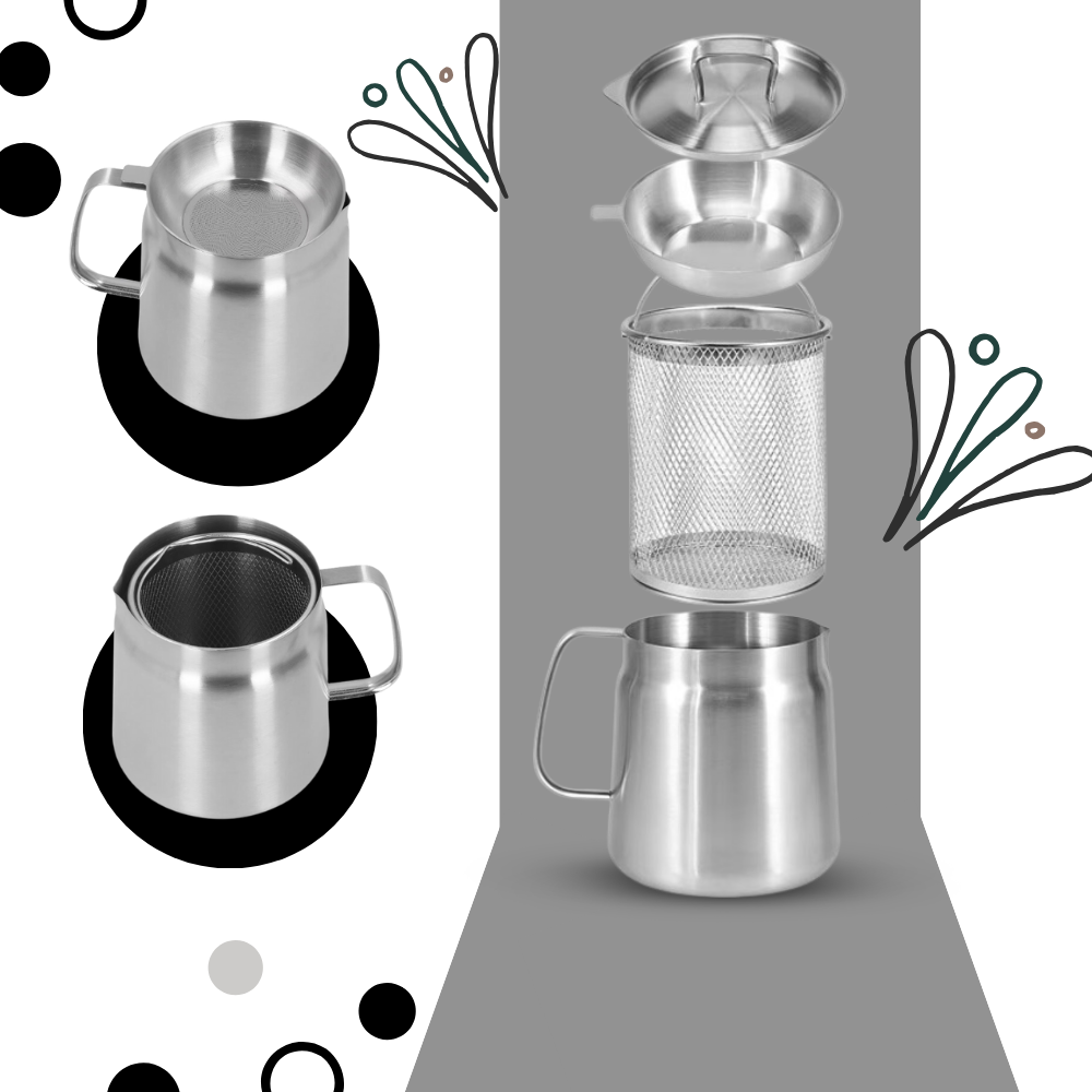 Panela de fritura em aço inoxidável 2 em 1 da Loviver, eletrodoméstico de cozinha para fritar alimentos de forma prática e durável.