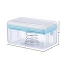 Distributeur de sabonete e loção 2 em 1 da Unique Bargains, com capacidade dupla e design funcional.