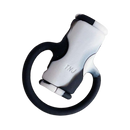 Enrouleur de câbles silicone 2 en 1 Shaperme, gerenciador de cabos preto e branco, organizado e fácil de usar.