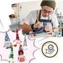Calendário de Advento Lutin da Travelwant com contagem regressiva de 31 dias para decoração natalina.