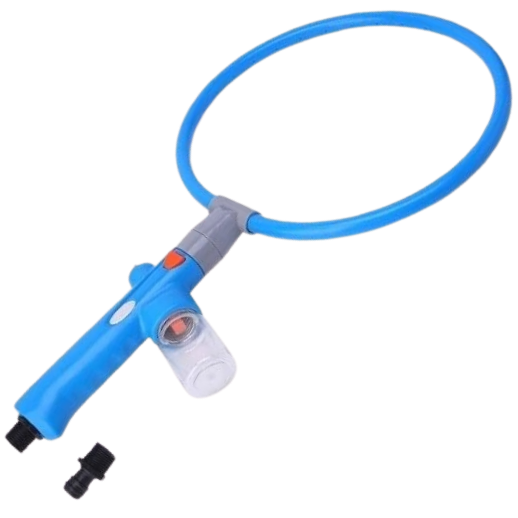 Ducha giratória para animais de estimação Traexpress, equipamento de banho para cães e gatos com design de 360 graus.
