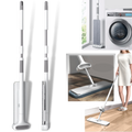 Mop rotativo com franges que gira 360º, ideal para limpeza doméstica eficiente, da marca Uscallm.