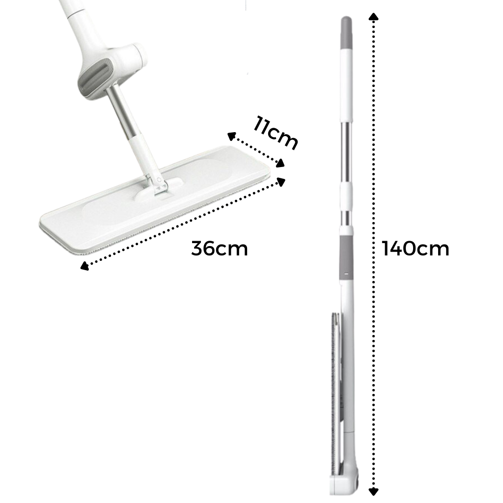 Balde com esfregão rotativo de 360º da Uscallm para limpeza doméstica, com design prático e eficiente.