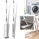 Mop rotativo com franges que gira 360º, ideal para limpeza doméstica eficiente, da marca Uscallm.