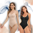 Macacão modelador sem costura MayShow, roupa íntima feminina com design 360° para modelagem e conforto.