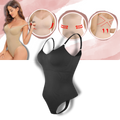 Macacão modelador sem costura MayShow, roupa íntima feminina com design que modela o corpo 360°.