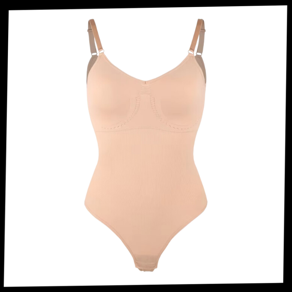 Conjunto de roupa modeladora sem costura MayShow, traje ajustado para modelar o corpo de forma confortável e invisível.