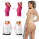 Macacão modelador sem costura MayShow, roupa íntima ajustada que modela o corpo com design de 360°.