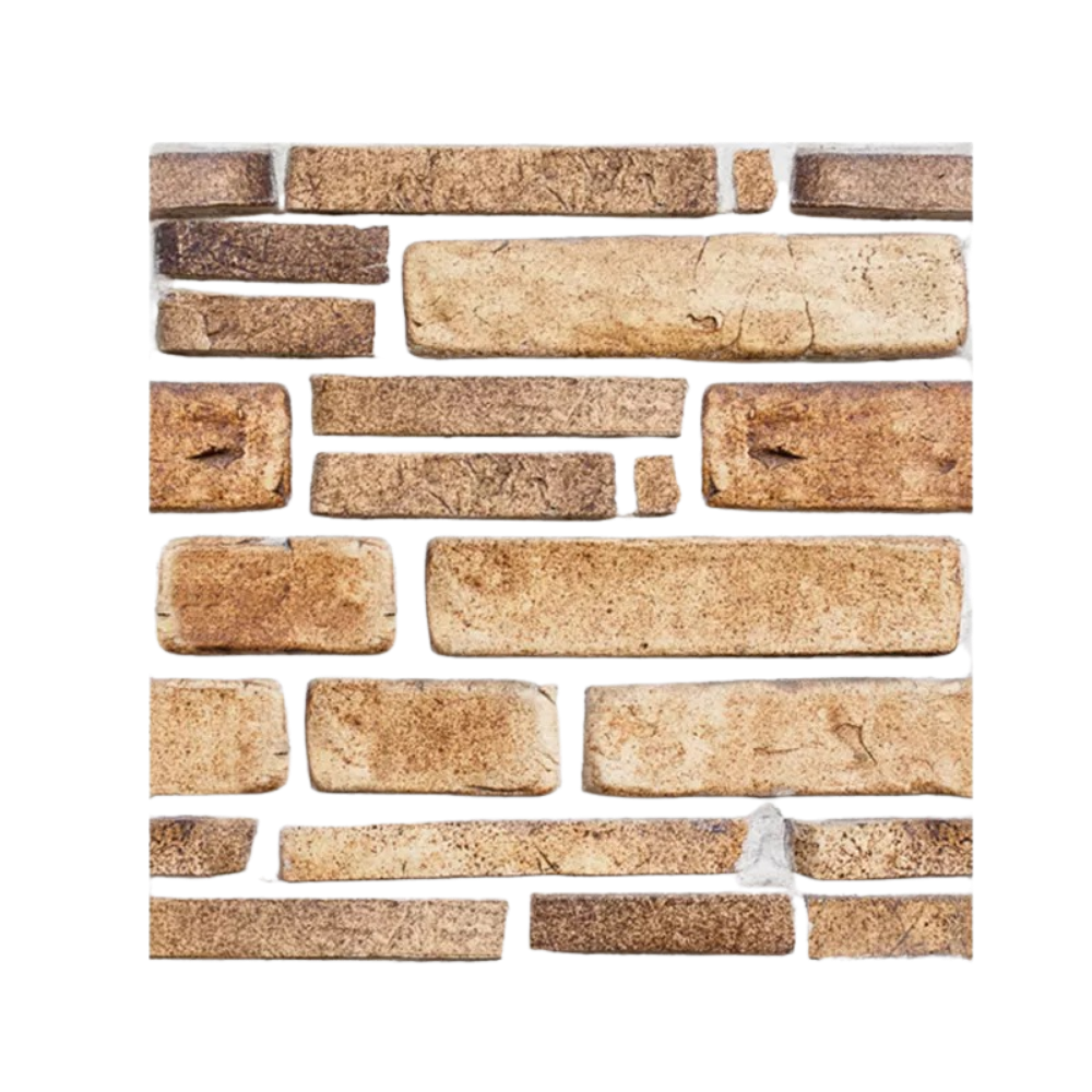 Revestimento de papel de parede 3D da Universal com blocos de espuma para parede, fácil de colar e remover.