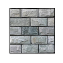 Revestimento de parede em papel de parede 3D em formato de mosaico de espuma, fácil de colar, da marca Universal.