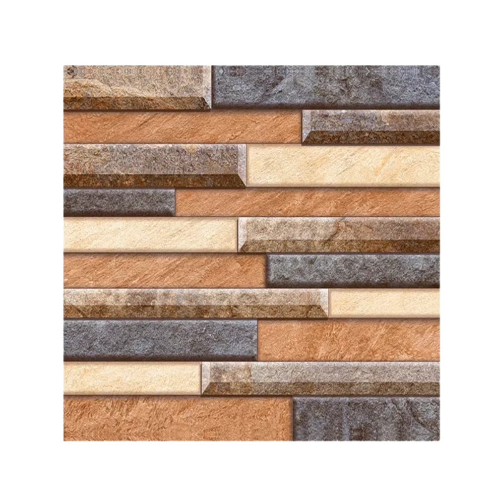 Revestimento de papel de parede 3D da Universal com azulejos de espuma decorativos para parede, fácil de colar e remover.