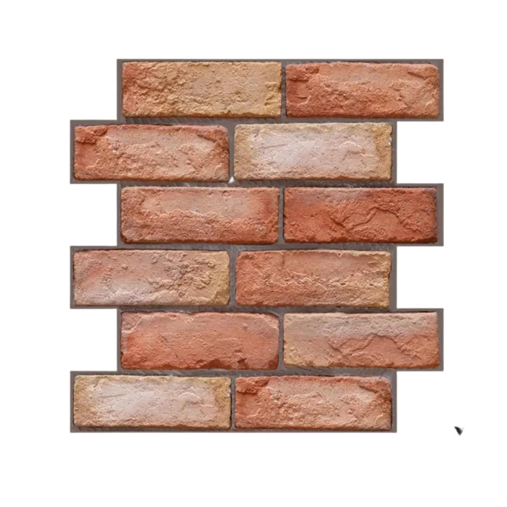 Revestimento de papel de parede 3D em formato de azulejos de espuma, fácil de colar, da marca Universal.