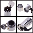 Cafetière italienne Crystalrao de 200 ml, eletrodoméstico de cozinha para fazer café espresso em casa.