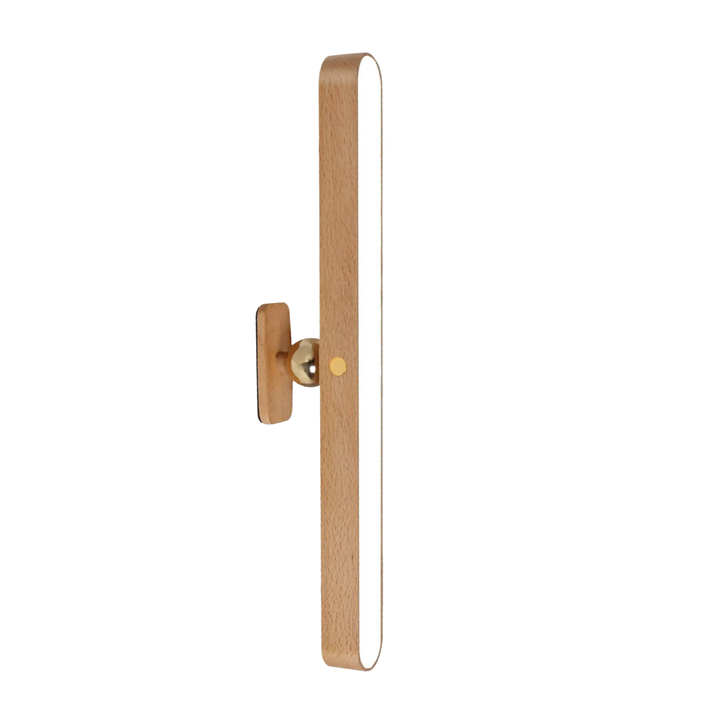 Barra de iluminação luminária Elecwish com três níveis de intensidade de luz, ideal para ambientes de beleza e decoração.