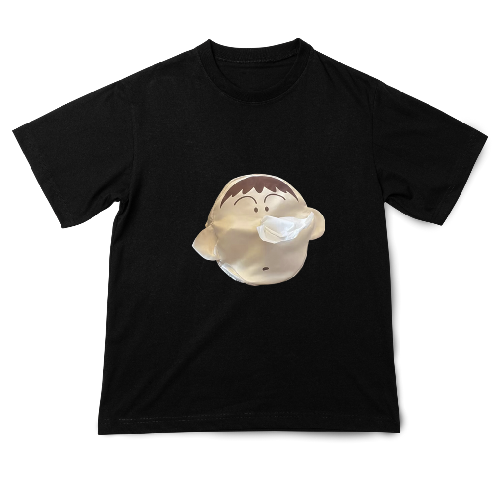 Shorts Buluew-s Tee com estampa 3D do Shin Chan e pochete embutida, detalhes coloridos e design moderno, imagem do produto.