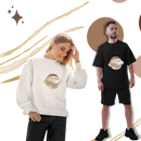 Shorts Buluew-s Tee com estampa 3D do Shin Chan e bolso embutido, detalhes coloridos e design confortável.