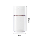 Moedor de pílulas 4 em 1 Pill Mill, pulverizador de saúde, compacto e eficiente para moer medicamentos.