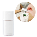 Ferramenta 4 em 1 Pill Mill para triturar, pulverizar e cortar pílulas, utensílio de saúde compacto e prático.