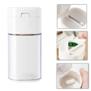 Pulverizador 4 em 1 da Pill Mill, dispositivo de saúde para moer, pulverizar e preparar medicamentos de forma prática.