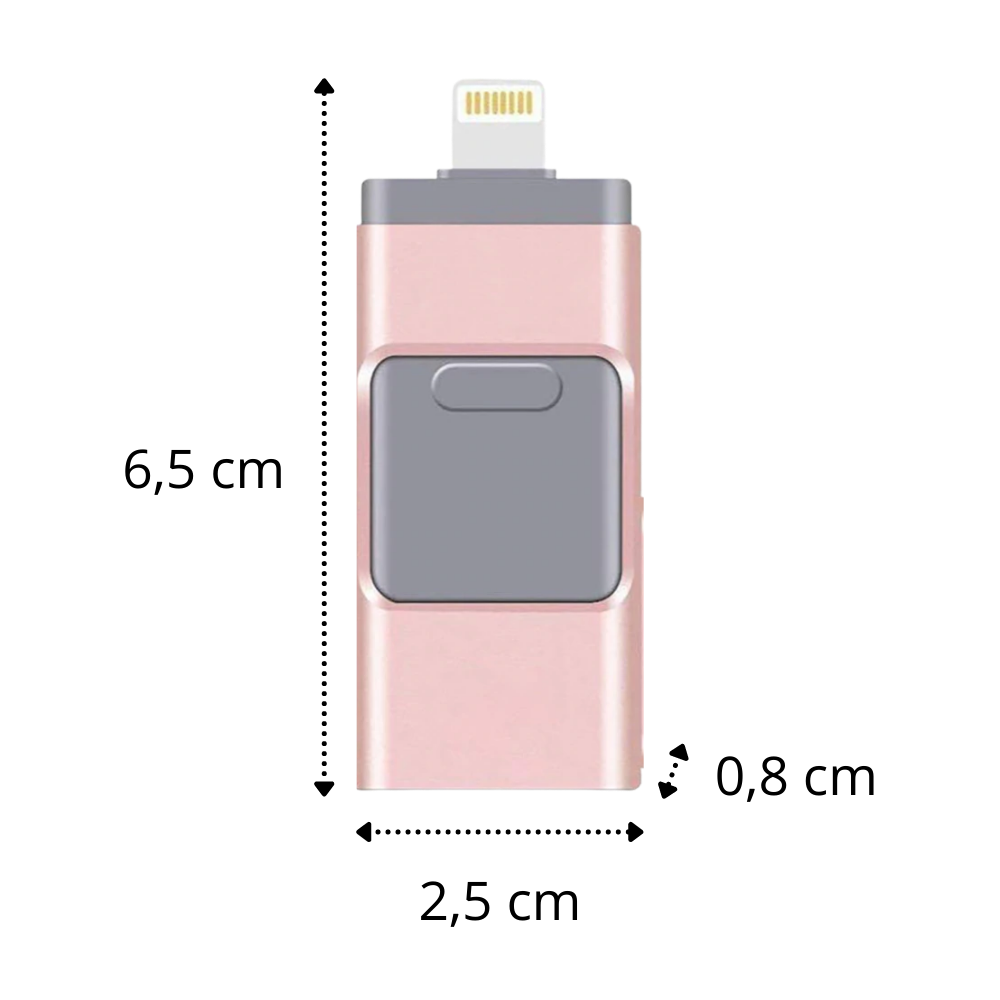 Chave USB 4 em 1 da Fu Zhou Huicai International Trading Co. com múltiplas conexões e design compacto para componentes de computador.