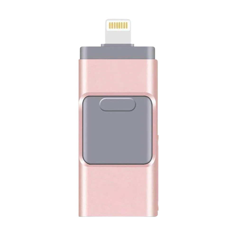 Chave USB 4 em 1 da Fu Zhou Huicai International Trading Co., componente de computador, em cor rosa, com múltiplas portas.