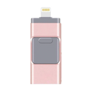 Chave USB 4 em 1 da Fu Zhou Huicai International Trading Co., componente de computador, em cor rosa, com múltiplas portas.