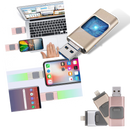 Chave USB 4 em 1 da Fu Zhou Huicai, componente de computador com quatro portas USB visíveis e design compacto