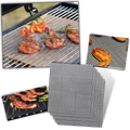 Conjunto de 5 grelhas de cozimento antiaderentes para churrasco, acessórios de pequeno eletrodoméstico da marca Belleviee.