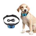 Coleira anti latido para cães da marca Masbrill, com sensibilidade ajustável e recarregável por USB para treinamento de cães.