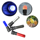 Lâmpada de candling de ovos Gazechimp, luz LED de 9 LEDs para inspeção de ovos durante o desenvolvimento.